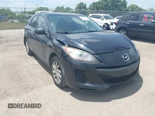 2012 Mazda 3 i Touring with VIN JM1BL1L73C1674639, listed as a IAAI auction lot 42171608 with 135,925 mi miles and . Bid and sale history available at DreamBid. Image 1.
