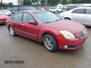 2006 Nissan Maxima 3.5 SL with VIN 1N4BA41E16C831513, listed as a IAAI auction lot 41858526 with 117,761 mi miles. Bid and sale history available at carsss.com. Image 1.