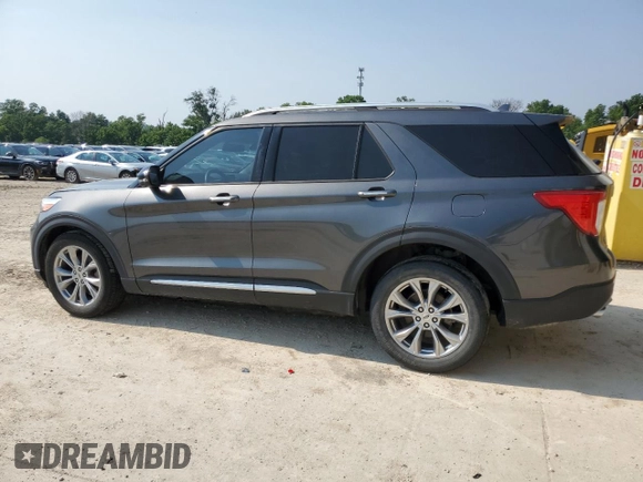 2020 Ford Explorer Limited with VIN 1FMSK8FH0LGB83132, listed as a Copart auction lot 60361585 with 78,479 mi miles and Salvage title. Bid and sale history available at DreamBid. Image 2.