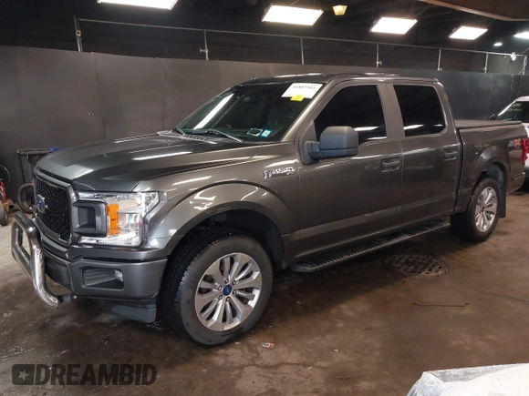 2018 Ford F-150 XL with VIN 1FTEW1EP5JFC37436, listed as a IAAI auction lot 41807561 with 133,159 mi miles and . Bid and sale history available at carsss.com. Image 18.