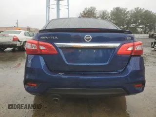 2019 Nissan Sentra S with VIN 3N1AB7APXKY370600, listed as a Copart auction lot 52359135 with 72,340 mi miles and Salvage Title. Bid and sale history available at carsss.com. Image 6.