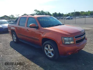 2007 Chevrolet Avalanche 3LT with VIN 3GNFK12327G174280, listed as a IAAI auction lot 42576843 with 170,582 mi miles and . Bid and sale history available at DreamBid. Image 1.