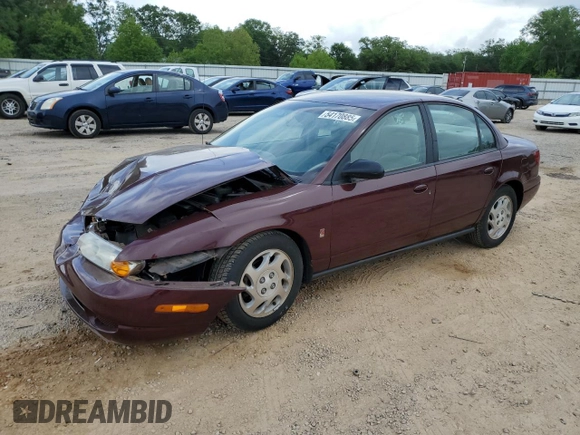 2001 Saturn SL with VIN 1G8ZK54761Z320887, listed as a Copart auction lot 54170885 with 99,265 mi miles and Salvage title. Bid and sale history available at DreamBid. Image 1.