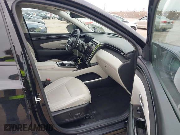2023 Hyundai Tucson Limited with VIN 5NMJE3AE2PH227654, listed as a IAAI auction lot 41501445 with 46,309 mi miles. Bid and sale history available at carsss.com. Image 5.