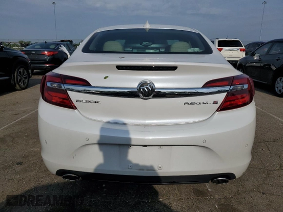 2017 Buick Regal Premium II z VIN 2G4GR5GX0H9133102, wystawiony jako Copart lot #55053435 z przebiegiem 29 980 mil mil oraz Szkoda całkowita • Salvage title. Historia ofert i sprzedaży dostępna na DreamBid. Obrazek 6.