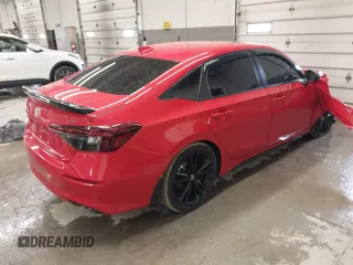 2025 Honda Civic Si with VIN 2HGFE1E50SH470275, listed as a IAAI auction lot 41231631 with 8,882 mi miles and . Bid and sale history available at DreamBid. Image 4.