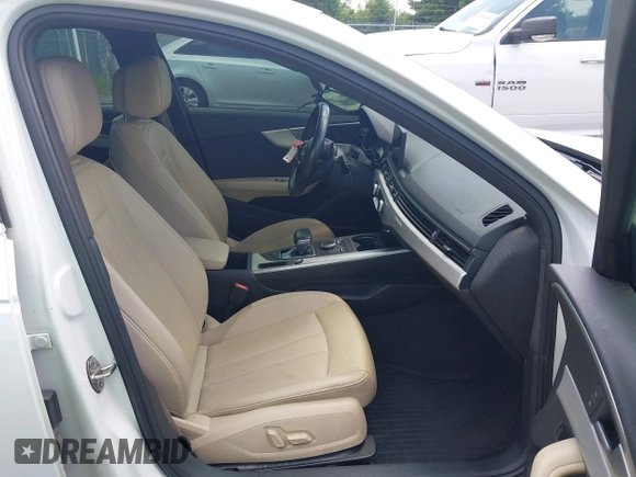 2017 Audi A4 Premium Plus with VIN WAUENAF48HN039373, listed as a IAAI auction lot 42519192 with 120,760 mi miles and . Bid and sale history available at DreamBid. Image 5.