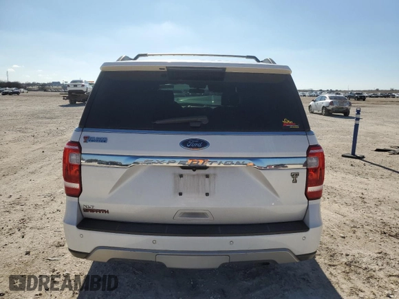 2018 Ford Expedition XLT with VIN 1FMJU1HT8JEA17688, listed as a Copart auction lot 43775715 with 98,377 mi miles and Salvage Title. Bid and sale history available at carsss.com. Image 6.