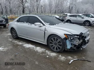2017 Lincoln Continental Reserve with VIN 1LN6L9NP9H5626667, listed as a Copart auction lot 85807834 with 95,754 mi miles and Salvage title. Bid and sale history available at DreamBid. Image 4.