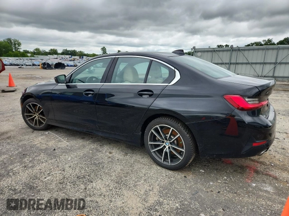 2020 BMW 3 Series 330i xDrive with VIN 3MW5R7J05L8B25148, listed as a Copart auction lot 64820425 with 110,833 mi miles and Non repairable. Bid and sale history available at DreamBid. Image 2.