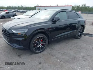 2022 Audi Q8 Premium Plus with VIN WA1EVBF18ND007050, listed as a IAAI auction lot 41863552 with 18,523 mi miles. Bid and sale history available at carsss.com. Image 17.