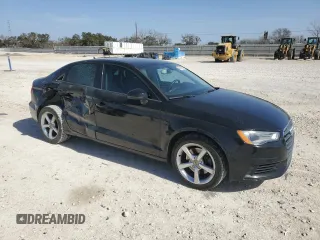 2015 Audi A3 1.8T Premium with VIN WAUACGFF8F1065842, listed as a Copart auction lot 48199855 with 91,401 mi miles and Salvage Title. Bid and sale history available at carsss.com. Image 4.