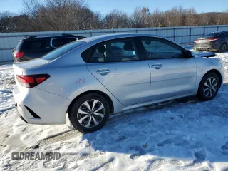 2022 Kia Rio LX with VIN 3KPA24AD2NE488549, listed as a Copart auction lot 88249595 with 36,740 mi miles and Salvage Title. Bid and sale history available at carsss.com. Image 3.