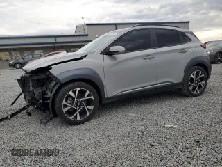 2022 Hyundai Kona Limited with VIN KM8K53A31NU799044, listed as a Copart auction lot 50863555 with 41,273 mi miles and Salvage title. Bid and sale history available at DreamBid. Image 1.