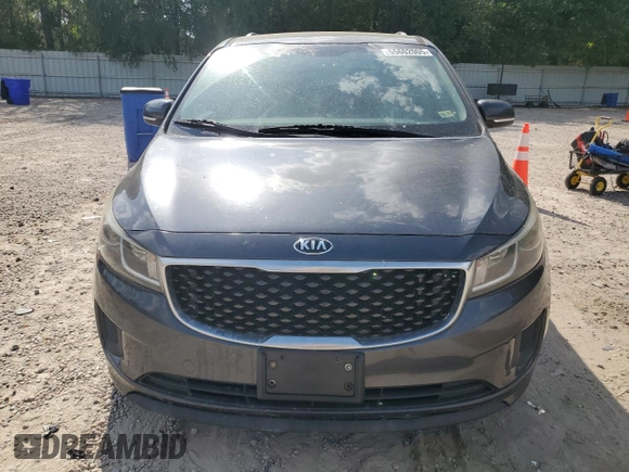 2015 Kia Sedona LX with VIN KNDMB5C17F6069481, listed as a Copart auction lot 55602005 with 169,146 mi miles and Clean Title. Bid and sale history available at DreamBid. Image 5.
