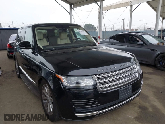 2016 Land Rover Range Rover HSE with VIN SALGS2PF8GA300025, listed as a IAAI auction lot 42450419 with 85,094 mi miles and . Bid and sale history available at DreamBid. Image 1.