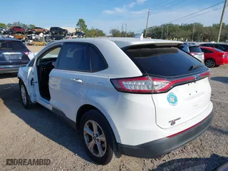2015 Ford Edge SE with VIN 2FMTK3G81FBB37553, listed as a IAAI auction lot 41316586 with 1 mi miles. Bid and sale history available at carsss.com. Image 3.