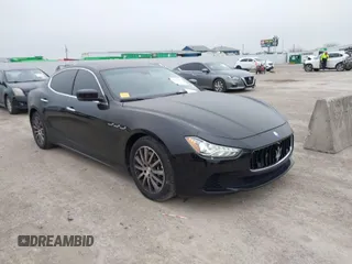 2014 Maserati Ghibli S Q4 z VIN ZAM57RTA1E1090122, wystawiony jako IAAI lot #41510399 z przebiegiem 46 237 mil mil oraz . Historia ofert i sprzedaży dostępna na DreamBid. Obrazek 1.