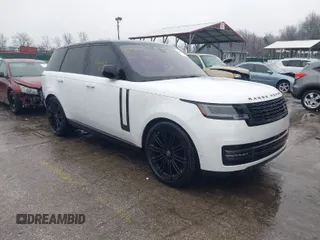 2023 Land Rover Range Rover SE with VIN SALKP9FU3PA051508, listed as a IAAI auction lot 41456091 with 7,635 mi miles. Bid and sale history available at carsss.com. Image 1.