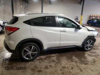 2021 Honda HR-V EX with VIN 3CZRU6H51MM719978, listed as a Copart auction lot 51500865 with 0 mi miles and Salvage Title. Bid and sale history available at carsss.com. Image 3.