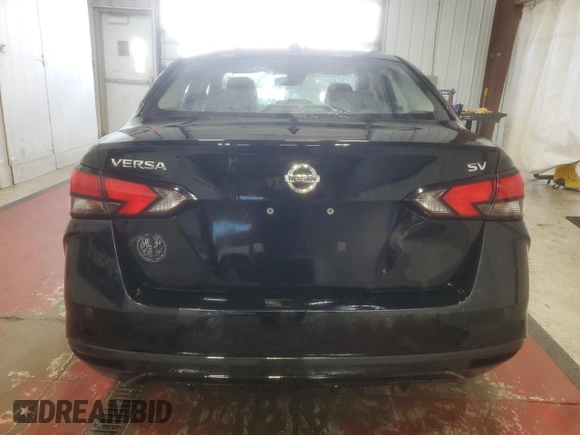 2021 Nissan Versa SV with VIN 3N1CN8EV4ML893609, listed as a Copart auction lot 49766855 with 90,371 mi miles and Clean Title. Bid and sale history available at carsss.com. Image 6.