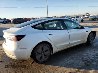 2023 Tesla Model 3 with VIN 5YJ3E1EA8PF548135, listed as a Copart auction lot 88732625 with 33,232 mi miles and Salvage Title. Bid and sale history available at DreamBid. Image 3.
