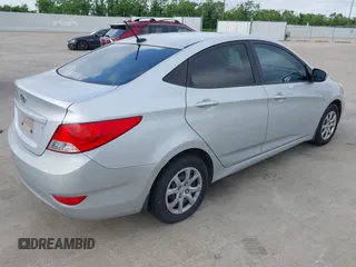 2012 Hyundai Accent GLS with VIN KMHCT4AE7CU252553, listed as a IAAI auction lot 42100914 with 232,705 mi miles. Bid and sale history available at carsss.com. Image 4.