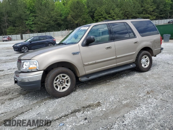 2001 Ford Expedition XLT with VIN 1FMRU15W41LA73480, listed as a Copart auction lot 56740535 with 258,678 mi miles and Salvage title. Bid and sale history available at DreamBid. Image 1.