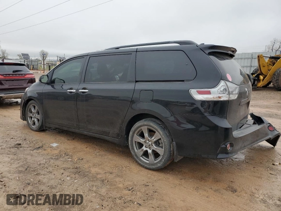 2018 Toyota Sienna SE with VIN 5TDXZ3DC8JS927529, listed as a Copart auction lot 51646955 with 94,757 mi miles and Salvage title. Bid and sale history available at DreamBid. Image 2.