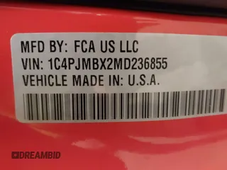 2021 Jeep Cherokee Trailhawk с VIN 1C4PJMBX2MD236855, выставлен на аукционе IAAI как лот 41254855 с пробегом 18 452 миль миль и . История ставок и продаж доступна на DreamBid. Изображение 9.