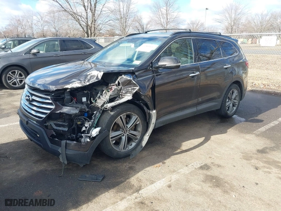 2016 Hyundai Santa Fe XL Premium with VIN KM8SNDHF7GU144959, listed as a IAAI auction lot 41683964 with 114,985 mi miles. Bid and sale history available at carsss.com. Image 17.