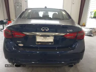 2024 Infiniti Q50 Luxe with VIN JN1EV7BR9RM631852, listed as a IAAI auction lot 40528778 with 2,862 mi miles and . Bid and sale history available at DreamBid. Image 17.