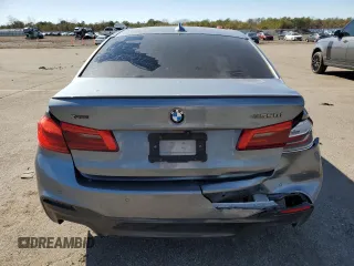 2018 BMW 5 Series M550i xDrive z VIN WBAJB9C55JB036120, wystawiony jako Copart lot #49134865 z przebiegiem Nie podano mil oraz Szkoda całkowita • Salvage title. Historia ofert i sprzedaży dostępna na DreamBid. Obrazek 6.