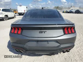 2024 Ford Mustang GT with VIN 1FA6P8CF9R5433682, listed as a Copart auction lot 44315325 with 1,574 mi miles and Salvage Title. Bid and sale history available at DreamBid. Image 6.