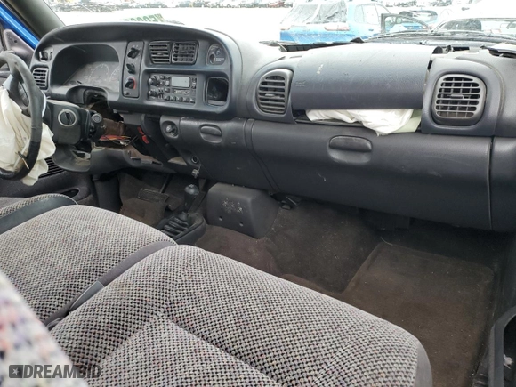1999 Dodge Ram 1500 with VIN 1B7HF16Y9XS311882, listed as a Copart auction lot 50290174 with 245,536 mi miles and Salvage Title. Bid and sale history available at carsss.com. Image 8.