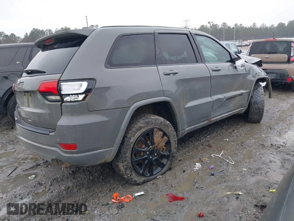 2021 Jeep Grand Cherokee Laredo X z VIN 1C4RJFAG9MC590268, wystawiony jako IAAI lot #41614514 z przebiegiem 60 933 mil mil oraz . Historia ofert i sprzedaży dostępna na DreamBid. Obrazek 4.