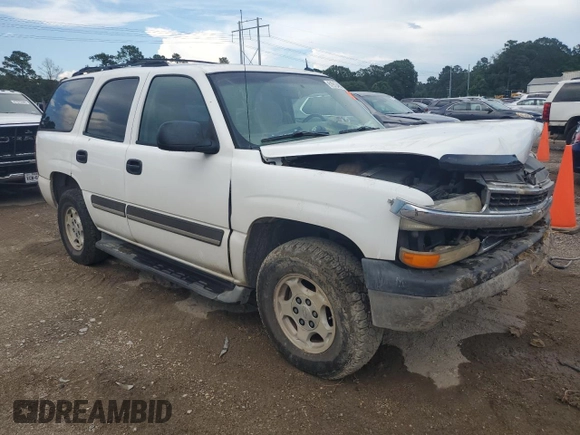 2005 Chevrolet Tahoe LS with VIN 1GNEC13V25R187388, listed as a Copart auction lot 61913465 with 198,657 mi miles and Salvage title. Bid and sale history available at DreamBid. Image 4.