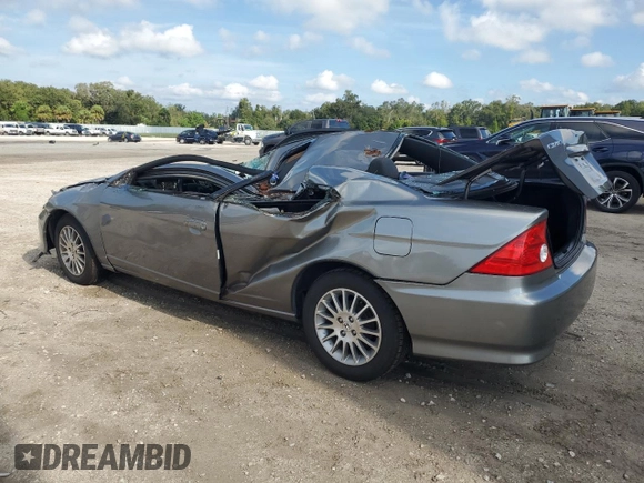 2005 Honda Civic Cpe EX with VIN 1HGEM22955L013500, listed as a Copart auction lot 73662134 with 214,157 mi miles and Salvage Title. Bid and sale history available at carsss.com. Image 2.
