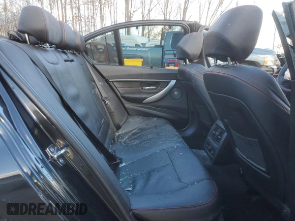 2012 BMW 3 Series 335i with VIN WBA3A9C58CFX59984, listed as a Copart auction lot 43690095 with 73,225 mi miles and Salvage title. Bid and sale history available at DreamBid. Image 11.