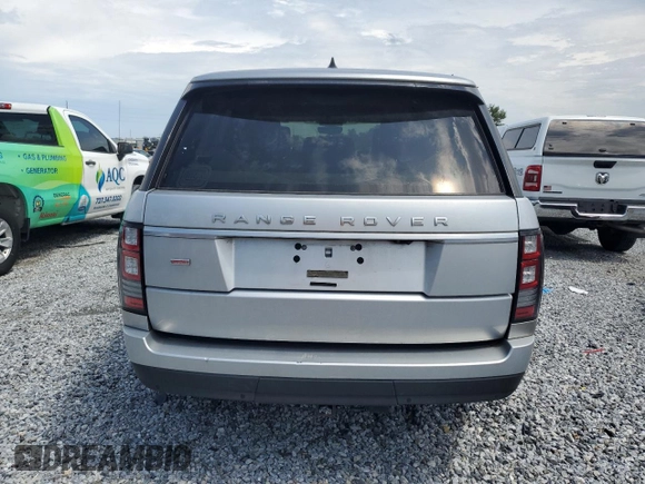 2017 Land Rover Range Rover HSE z VIN SALGS2FK3HA354252, wystawiony jako Copart lot #65728725 z przebiegiem 96 090 mil mil oraz Czysty tytuł • Clean title. Historia ofert i sprzedaży dostępna na DreamBid. Obrazek 6.
