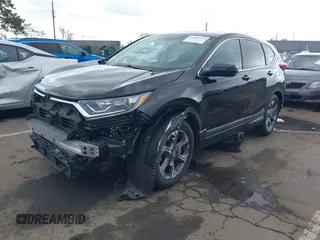 2017 Honda CR-V EX with VIN 7FARW1H51HE000859, listed as a IAAI auction lot 41906559 with 81,964 mi miles. Bid and sale history available at carsss.com. Image 2.