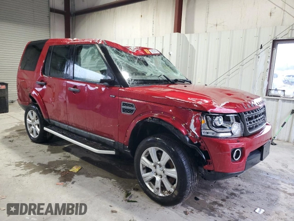2016 Land Rover LR4 HSE with VIN SALAG2V64GA799125, listed as a Copart auction lot 42559105 with 87,938 mi miles and Salvage title. Bid and sale history available at DreamBid. Image 4.