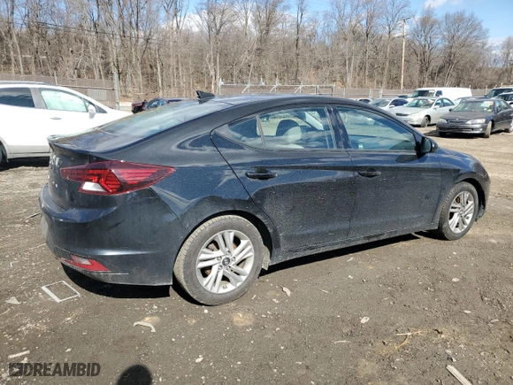 2020 Hyundai Elantra SEL with VIN 5NPD84LF2LH549434, listed as a Copart auction lot 45963445 with 66,606 mi miles and Salvage Title. Bid and sale history available at carsss.com. Image 3.