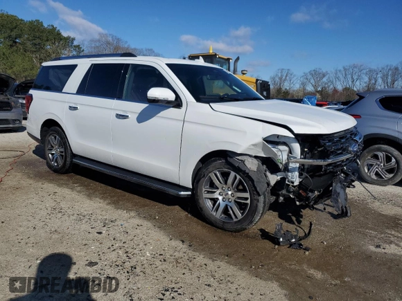 2023 Ford Expedition Max Limited with VIN 1FMJK2A84PEA28603, listed as a Copart auction lot 48036265 with Not provided miles and Salvage title. Bid and sale history available at DreamBid. Image 4.