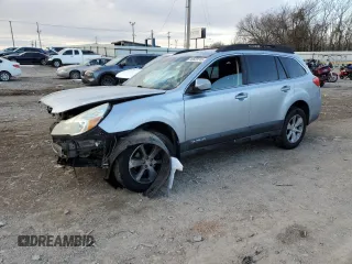 2014 Subaru Outback 2.5i Premium with VIN 4S4BRCCC9E3304595, listed as a Copart auction lot 88639745 with 0 mi miles and Salvage Title. Bid and sale history available at carsss.com. Image 1.