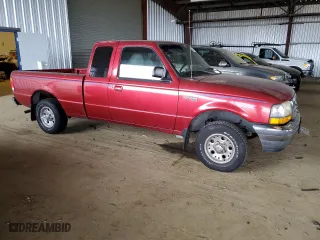 1998 Ford Ranger XL with VIN 1FTYR14U9WPB65234, listed as a Copart auction lot 43157385 with 60,214 mi miles and Salvage Title. Bid and sale history available at carsss.com. Image 4.