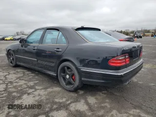 2002 Mercedes-Benz E with VIN WDBJF74J22B408004, listed as a Copart auction lot 52701805 with 240,246 mi miles and Clean Title. Bid and sale history available at DreamBid. Image 2.