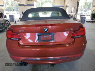 2020 BMW 2 Series 230i xDrive with VIN WBA2K1C09L7E19061, listed as a Copart auction lot 75654464 with 35,785 mi miles and Salvage Title. Bid and sale history available at carsss.com. Image 6.
