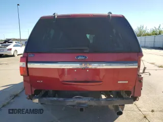 2017 Ford Expedition EL XLT with VIN 1FMJK1JT4HEA47393, listed as a Copart auction lot 76103664 with 160,582 mi miles and Salvage Title. Bid and sale history available at carsss.com. Image 6.