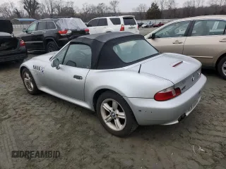 2000 BMW Z3 2.5L with VIN 4USCH9347YLG04144, listed as a Copart auction lot 44942045 with 92,272 mi miles and Clean Title. Bid and sale history available at carsss.com. Image 2.